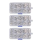 OLIMY Knöpfe ohne Nähen, Abdeckknöpfe, 150 Stück, exquisiter Glanz, weit verbreitet, eleganter Stil for Pullover (#2) (Color : #2)