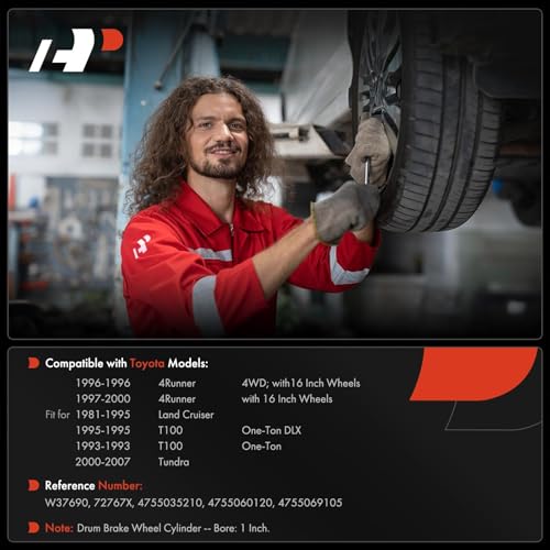 A-Premium Rear Drum Brake Wheel Cylinder Compatible with Toyota by A-Premium - Used condition - Image 2