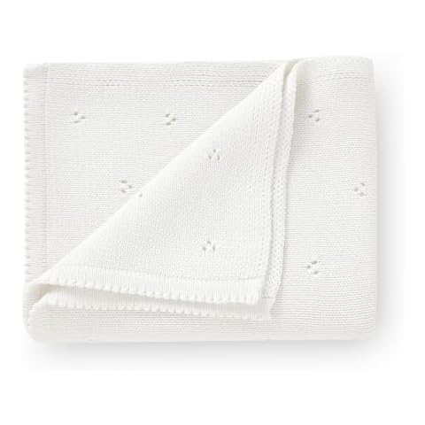 DovFanny Cotton Cellular Baby Blanket 80x100cm Cover