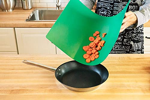 Commercial Grade Cutting Board Mats, Extra Large 24 X 18 Inch, Multi-Color 4 Pack Set #TOP2