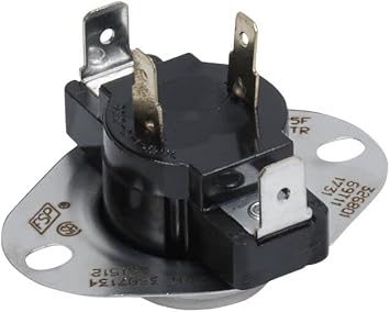 Whirlpool WP3387134 Genuine OEM Dryer Cycling Thermostat Replacement Part - Replaces 306910, 3387135, 3387139, and more