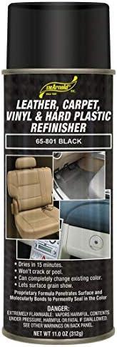 S.M. Arnold Leather, Carpet, Vinyl & Hard Plastic Refinisher - Black [65-801] 11 Ounce (Pack of 1)