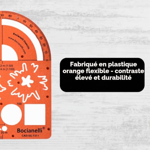 1:50 1:100 échelle Trace Gabarit Conception Planification de Jardin Paysage Architecte Symboles Plan - Dessin Technique Traçage Illustration Architecture Paysagère – vue 5