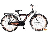 Gepäckträger hinten mit Spanngurt, Rahmenschloss, Klingel, Lenker Höhen- und neigungsverstellbar, Sattel Höhenverstellbar und gefedert, Klingel Ja Sonstiges Das Fahrrad wird zu 95% vormontiert im Karton geliefert