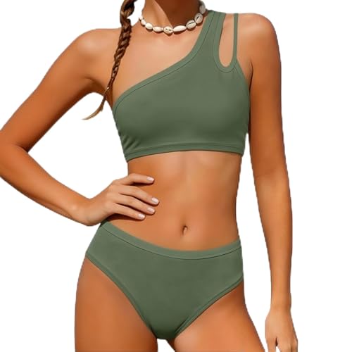 Maillot de Bain 2 Pièces Menstruel Ado Maillot de Bain Deux pièces Fille 7-14 Ans Ensemble Bikini 2 Pièces Adolescente Fille Natation Piscine Plage