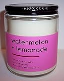 Bath Body Works Watermelon + Lemonade Single Wick Jar Candle-7 oz