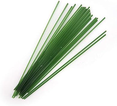Dark Forest Green Opal COE 90 Stringer Sample - 4.375" Long Bullseye Glass Stringer