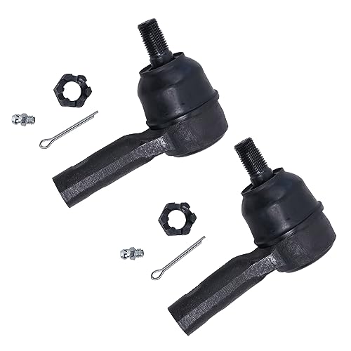 Image of Detroit Axle - 8pc Front End Kit for 96-04 Nissan Pathfinder, 97-03 Infiniti QX4, Lower Control Arms Outer Tie Rod Ends Sway Bars Ball Joints 1996 1997 1998 1999 2000 2001 2002 2003 2004 Replacement