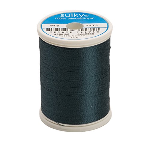 Hilo Sulky 268d Rayon 40wt 2-Ply 850 yd Azul miniatura 1