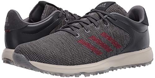 Adidas Mens S2G Golf Shoe, Grey Three/Grey Four/Collegiate Burgundy, 9.5 Us #TOP6
