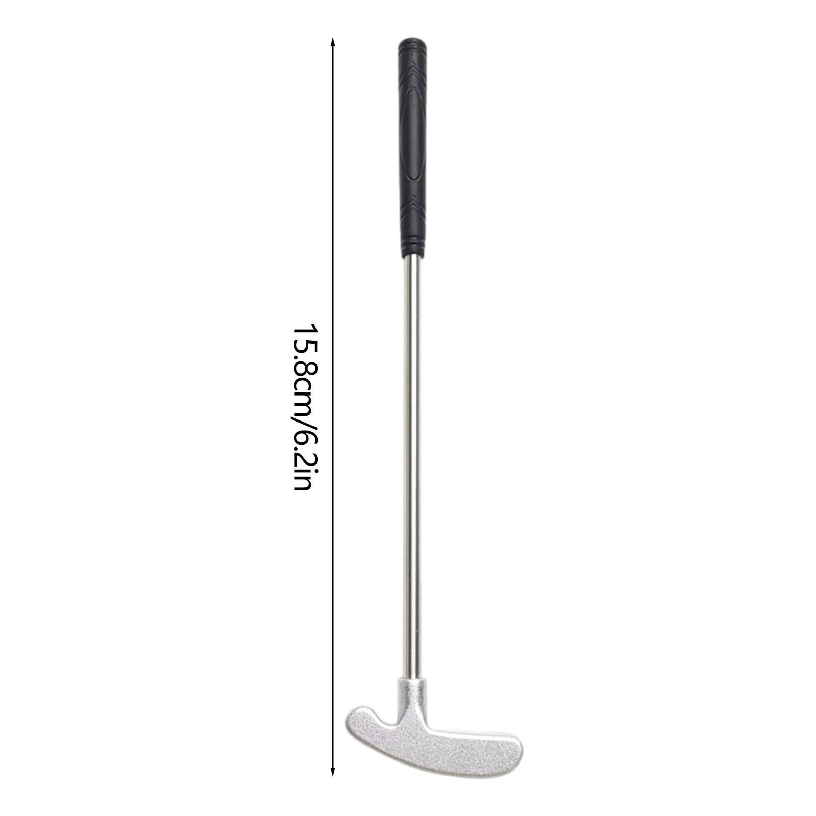 Putter de dos vías, putter bidireccional para niños, putter de golf para niños, putters de golf, cabeza de aleación de zinc, eje de acero inoxidable TPRGrip, palos de golf para niños, jóvenes y