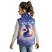 TOADDMOS Baby Dragon Kids Vest Size 3T Wind Proof Stars Winter Lightweight Sleeveless Jacket with Pocket Comfortable Boys Zippered Vests Versatile Fall Outfits Fashion Clothing