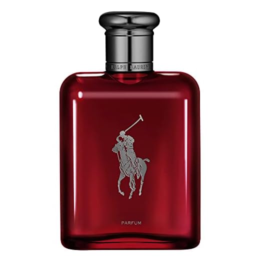 Ralph Lauren Fragrances Polo Red - Parfum - Men's Cologne - Ambery & Woody - With Absinthe, Cedarwood, and Musk - Intense Fragrance - 4.2 Fl Oz