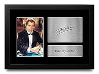 ✯ A PRESENT THEY'LL ACTUALLY LOVE - Be a legend with this signed printed photo of one of movie greats, Timothy Dalton. A starstruck present for them and top present-giving points to you! ✯ YOU WON'T FIND A BETTER PRODUCT FOR THE PRICE - Just like the...