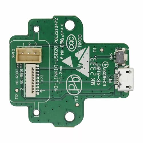 Speaker Charging Port Board Replacement for JBL Link 10, Quick Charging Module Circuit Board for DIY USB Charging Board/Connector Repair Part