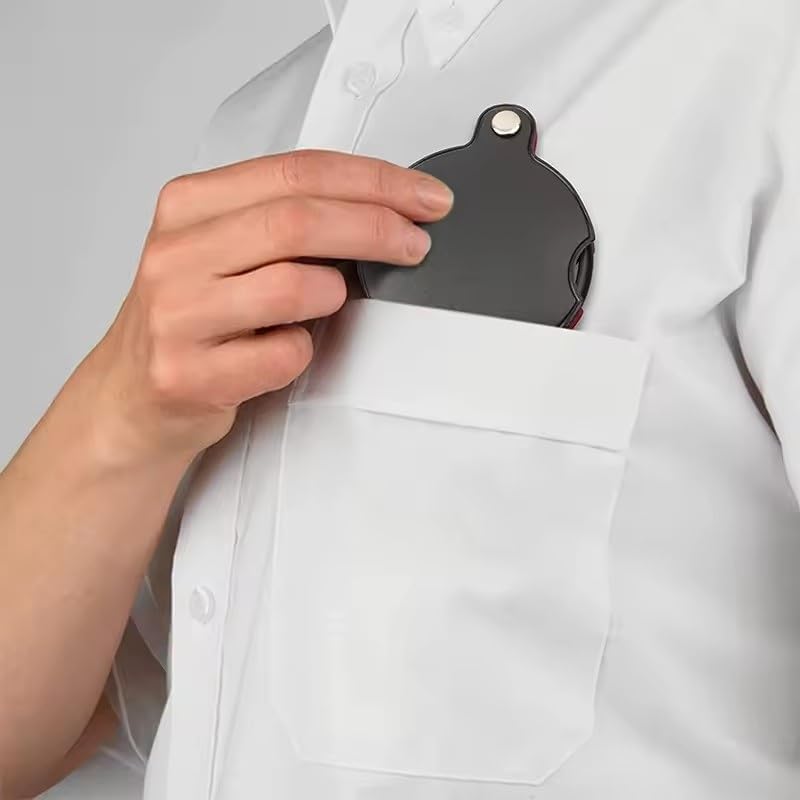 10X Folding Magnifier Portable Handheld Magnifying Glass Lens Mini Pocket Jewelry Reading Loupe Glasses