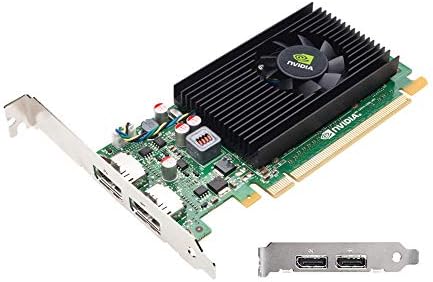 Epic IT Service - Quadro NVS 310 Compatible with Dual displayports, Both Half and Full Size Brackets for Both SFF or Regular Full Size Computer(1 Year Warranty)