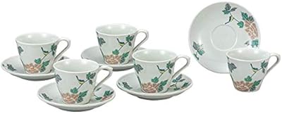 九谷焼 コーヒーセット 小鳥