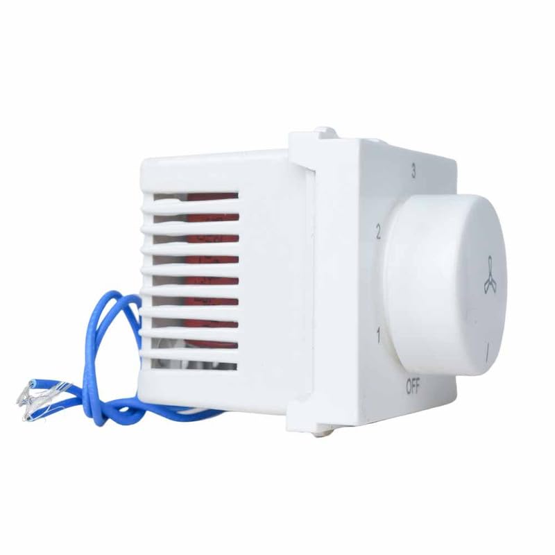 Image of Logitec Fan Regulator 5-Speed Type: TWO MODULE PENTA White