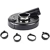7 Dust Shroud Angle Grinder Universal Surface Grinding Dust Shield Grinding Cover, Black