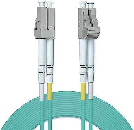 ipolex LC to LC Fibre Patch Cable 3m (10ft) - OS2 Leads Single-mode Duplex 9/125 Fiber Optic Cable (LSZH) for 1G/10Gb SFP+ Transceiver, Media Converter