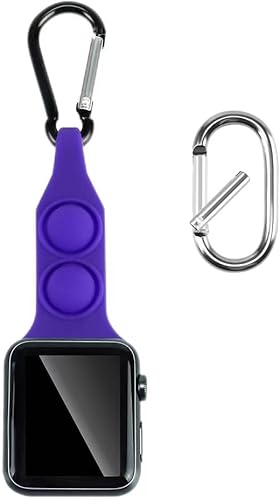 Correa de reloj con hebilla de senderismo compatible con iWatch Apple Watch Series Fob Clip Collar