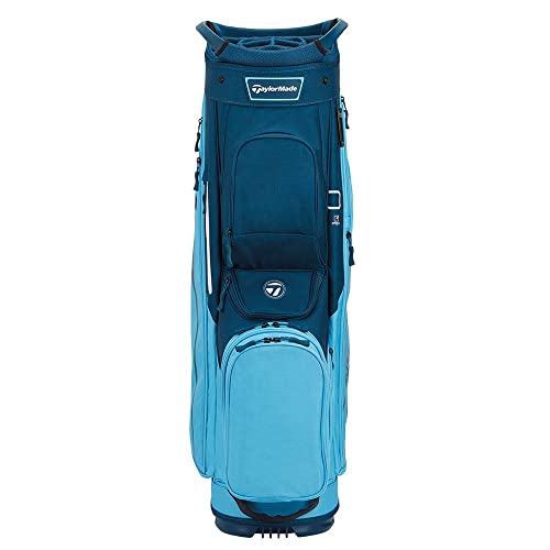 New 2023 Women's Taylormade Cart Lite Kalea Blue 14-Way Cart Golf Bag #TOP3