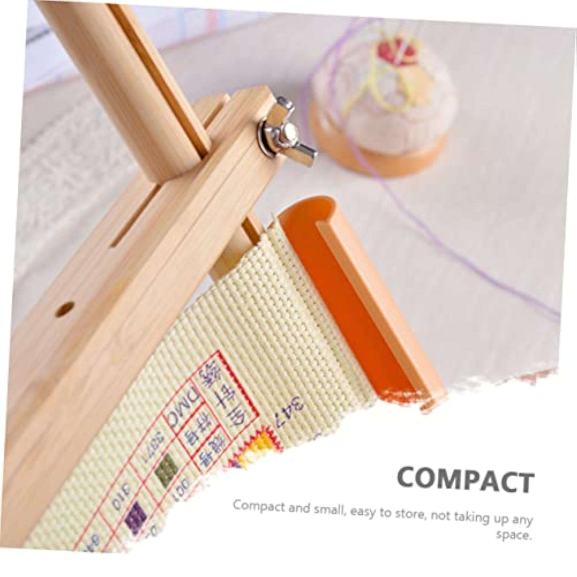 Wooden Cross Stitch Frame Rack for Needlework