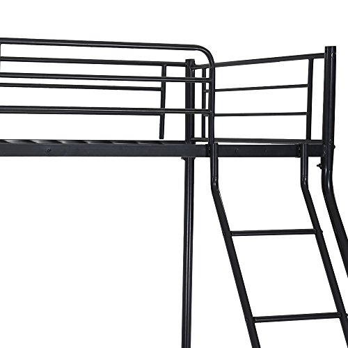 Panana Triple Bunk Bed 3FT Single 4FT6 Double Metal Bed Frame available in White Black,Silver - Image 5