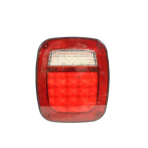 Trailer RV Truck LED Brake Light and Turn Signal with Reverse RV Back Up Light (38 L.E.D.)