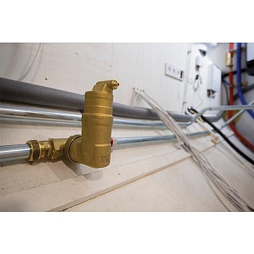 Luftabscheider Spirovent RV2 Drehbar 28mm UA028W
