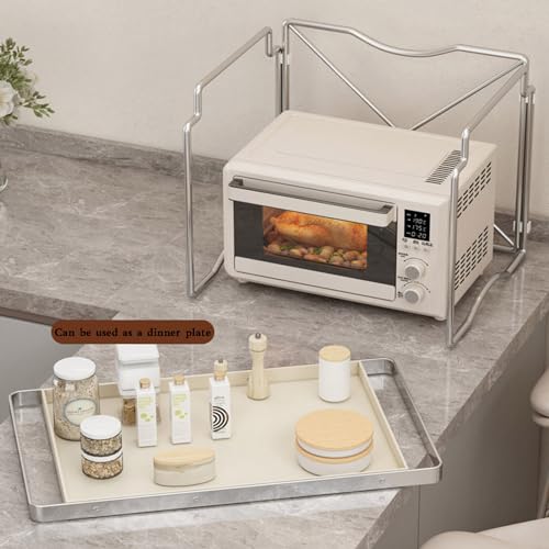 Meuble micro-ondes industriel 2 niveaux pour optimiser le rangement