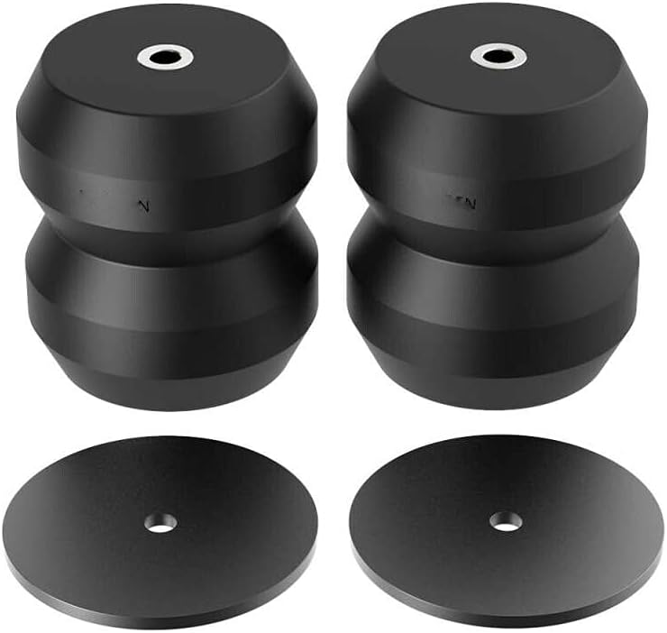 GMRCK15S Rear SES Rubber Helper Spring Kit, Fit for 1999-2015 GMC Silverado and Sierra 1500, Rear 2WD/4WD