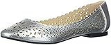 Gepolstertes Fußbett Athena Alexander Damen Annora Ballerinas, Silber, 37.5 EU