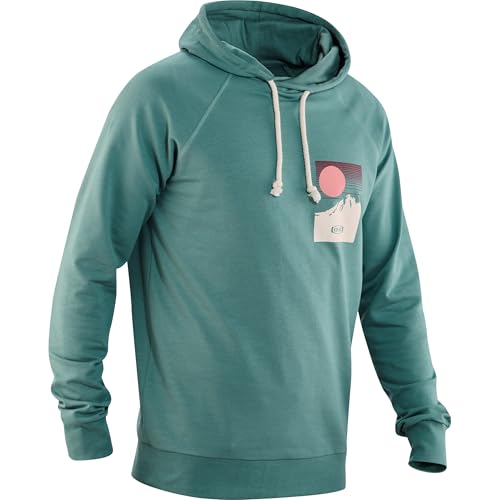 EDELRID Herren Tecu Hoodie, Mineral Blue, S