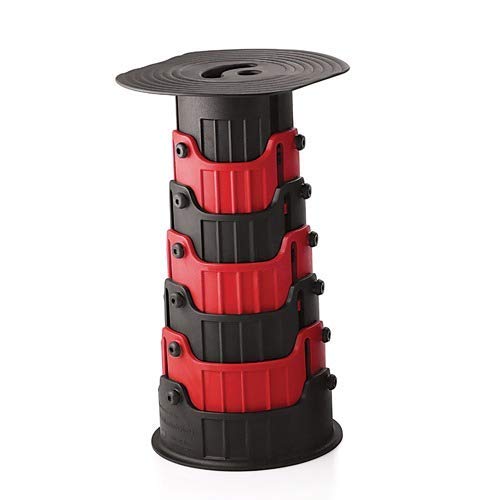 Dayalu Strong Plastic Folding Round Step Stool for Adults, Senior, Children and Kids/Kitchen Height Adjusting Stepping Stools/Garden Step Telescopic Stool - Pack of 1 (B07TC79WZ8) Amazon Price History, Amazon Price Tracker