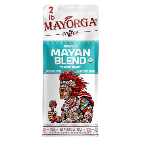 Mayorga Organic Coffee 2lb Mayan Blend - Medium...