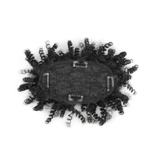 Perruque afro bouclée crépue synthétique à couches volume sans effort