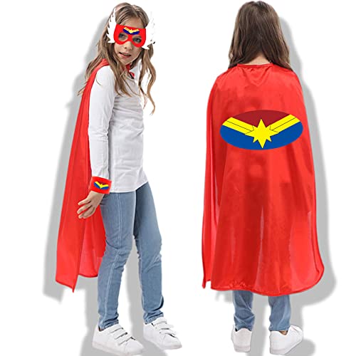 Sea Cat Superhero Kids Capes And Masks For Kids Double-Sided Dress Up Costumes Christmas Halloween Cosplay Gifts Suitable For Boys And Girls #TOP5