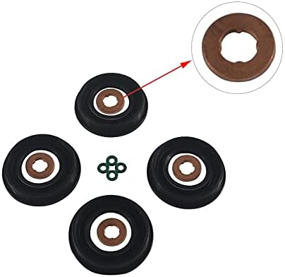 FanPaYY Fuel Injector Seals Kit Automobile Engine Fuel Injector Washer O-Ring Set For TRANSIT MK7 2.2 2.4 3.2 TDCi 6C1Q-6K780-AB
