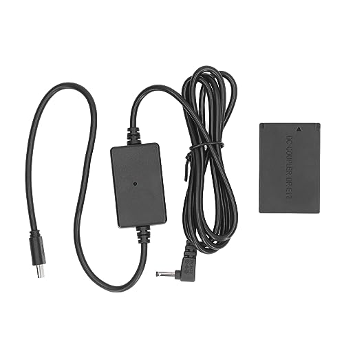 Batería simulada LP E12 y adaptador de corriente tipo C para Canon M 6