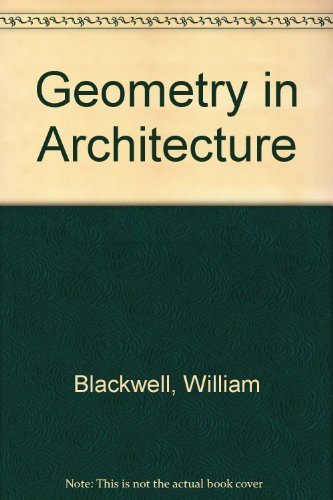 Geometry in Architecture 1559530189 Book Cover