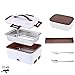 Produktbild 2 in 1 elektrische Lunchbox, Autoheizung Lunchbox Speisenwärmer Tragbare Mini Mikrowelle Beheizte Lunchbox Tragbarer Reiskocher Speisenwärmer für Auto Büro Reisegebrauch,White