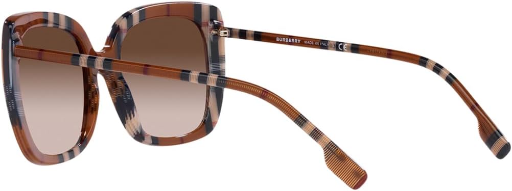 BURBERRY Sunglasses BE 4323 400513 Caroll Check Brown Gradient Br - Image 5