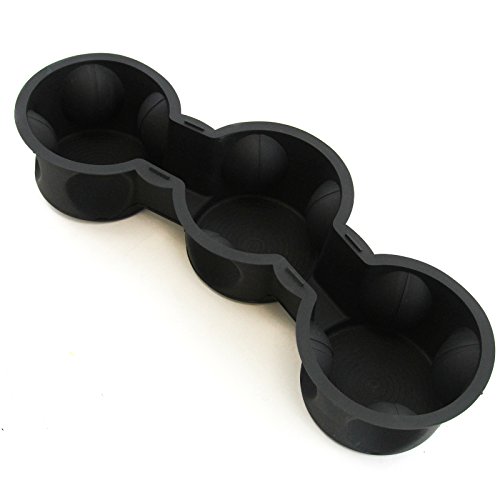 Red Hound Auto Replacement 3 Cup Holder Compatible with Dodge Ram 1500 2500 3500 Trucks 2013-2018 with 40/20/40 Seat with Fold Down Center Console