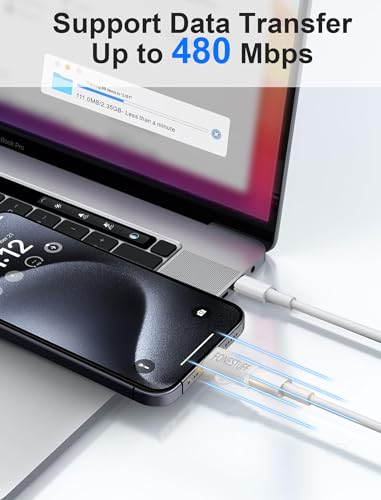 Adaptador Apple Lightning hembra a USB C macho para Samsung iPad 4