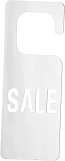 Acrylic Hanging Tag Decorative Label Card for Clothing Shops Design Mirror Finish for Advertising and Compact for Easy Storage