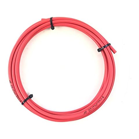 catazer Shift Cable Housing, 4mm X 10ft and 4mm X 50ft for Choose (Red, 10ft) Cover