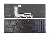 Replacement Red Backlit Keyboard for HP Omen 16-U 16-U0013DX 16-U0020NR 16-U0057NR 16-U0097NR 16-U1047NR 16-WD 16-WD0013DX 16-WD0063DX 16-WD0073DX 16-WF 16-WF0083DX 16-WF0097NR