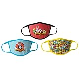 Product Image of the Handcraft Looney Tunes Kids Cloth Face Masks Cotton Pack of 3 Washable Reusable Non-Medical